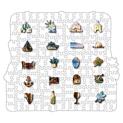 Animal Jigsaw Puzzle > Wooden Jigsaw Puzzle > Jigsaw Puzzle Queenstown Travel Case - Wooden Jigsaw Puzzle