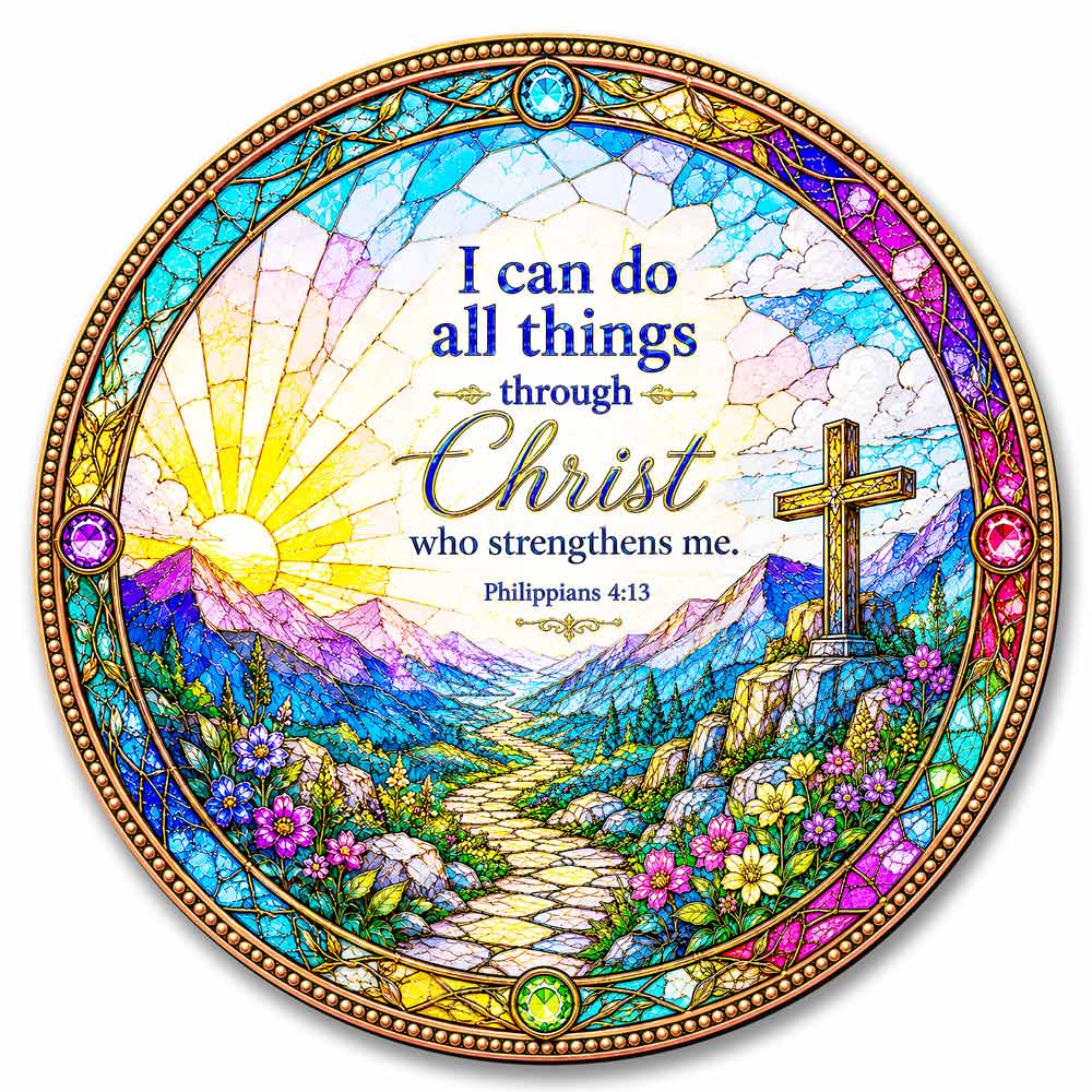 I Can Do All Things Through Christ - Wooden Jigsaw Puzzle