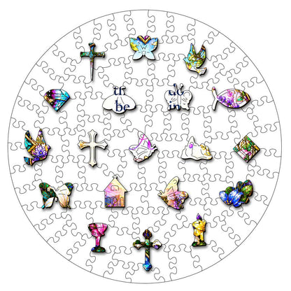 Let All That You Do Be Done in Love - Wooden Jigsaw Puzzle