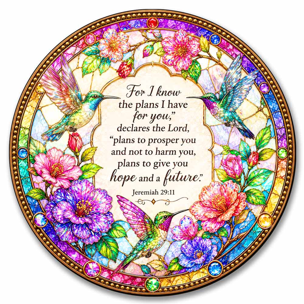 Plans to Give You Hope and a Future - Wooden Jigsaw Puzzle