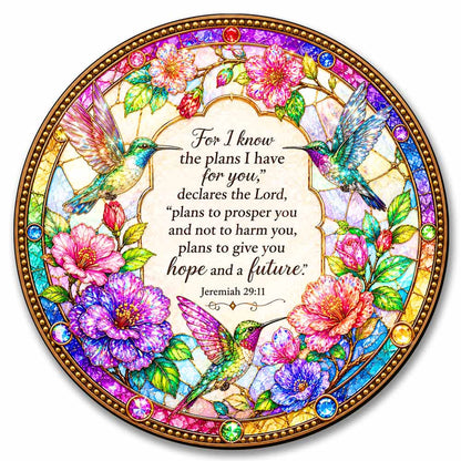 Plans to Give You Hope and a Future - Wooden Jigsaw Puzzle