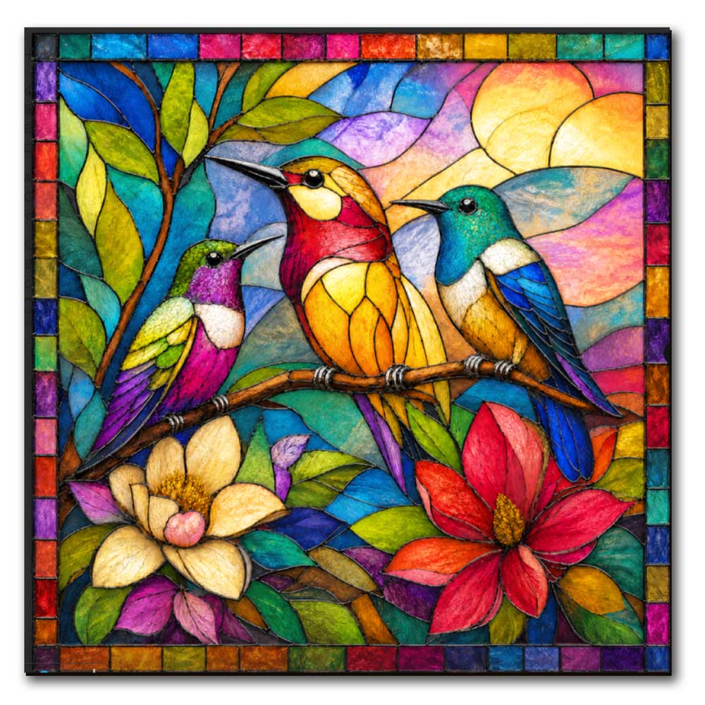 Wooden Jigsaw Puzzles Songbird Garden - Jigsaw Puzzle