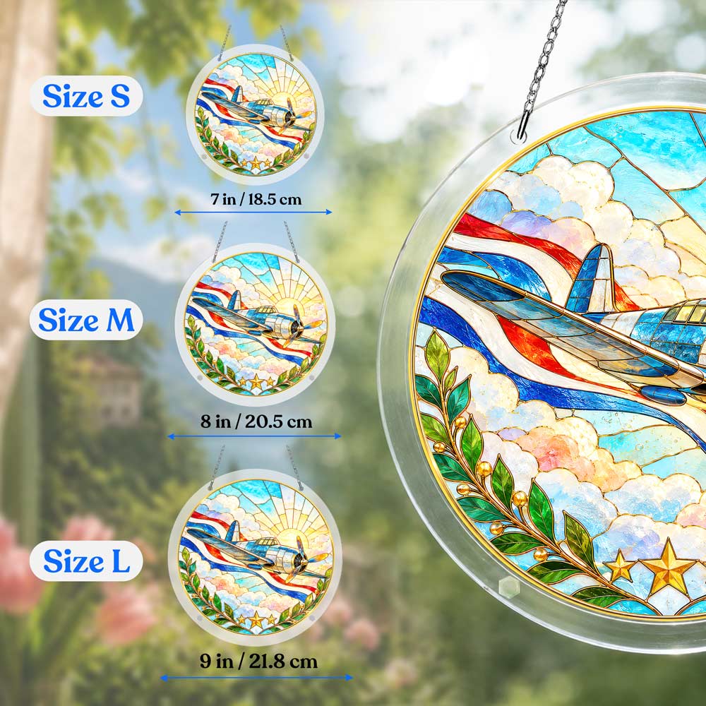 Acrylic Jigsaw Puzzle Suncatcher - Wings of Courage