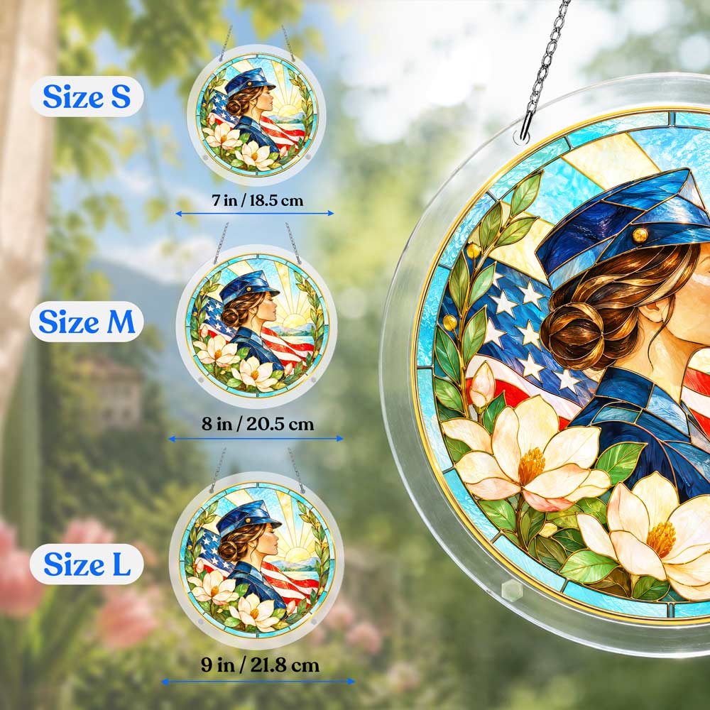 Acrylic Jigsaw Puzzle Suncatcher - Women Who Served