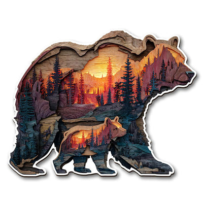Wooden Bears - Wooden Jigsaw Puzzle