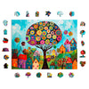 🔥Last Day - Vibrant Village - Wooden Jigsaw Puzzle