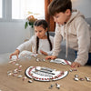 To Daughter From Dad - Baseball Wooden Jigsaw Puzzle