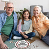 To GrandDaughter From GrandPa - Baseball Wooden Jigsaw Puzzle