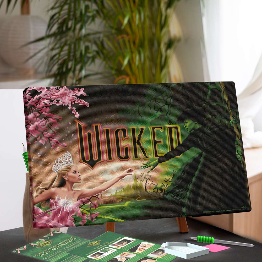 25.6" x 15.7" / 65cm x 40cm Everyone Deserves The Chance To Fly - Diamond Painting Kit