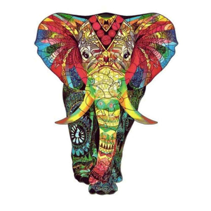 A5 Indian Elephant - Jigsaw Puzzle