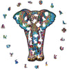 Elephant - Wooden Jigsaw Puzzle