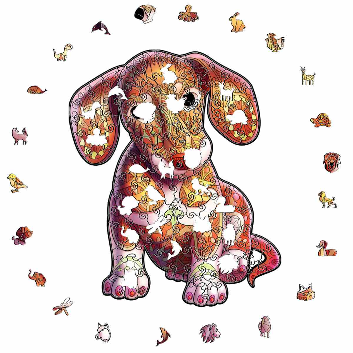 Dog - Wooden Jigsaw Puzzle