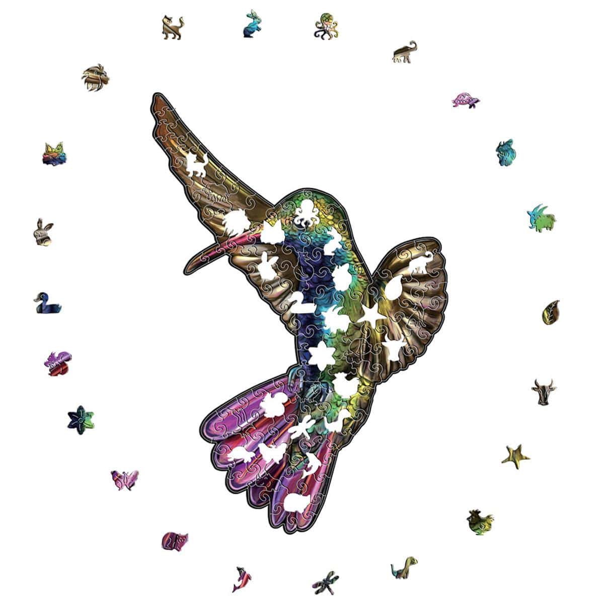 Hummingbird - Wooden Jigsaw Puzzle Out of stock