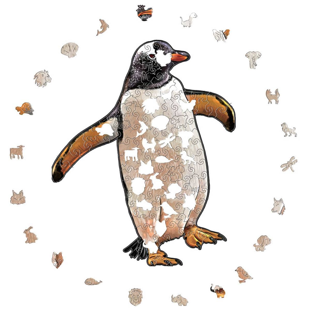 Penguin - Wooden Jigsaw Puzzle