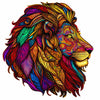 Load image into Gallery viewer, Lion - Wooden Jigsaw Puzzle - PuzzlesUp
