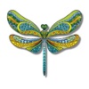 Blue Dragonfly - Wooden Jigsaw Puzzle - PuzzlesUp