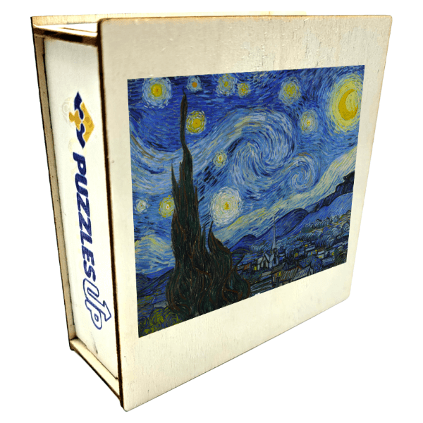 The Starry Night - Wooden Jigsaw Puzzle - PuzzlesUp
