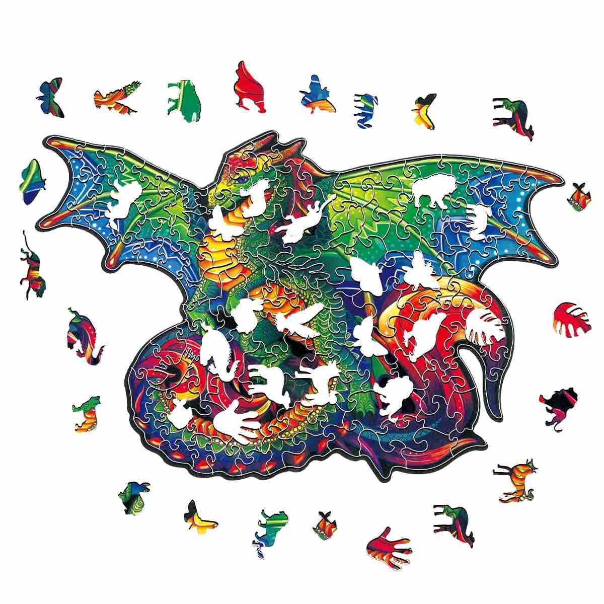 Blue Dragon - Jigsaw Puzzle