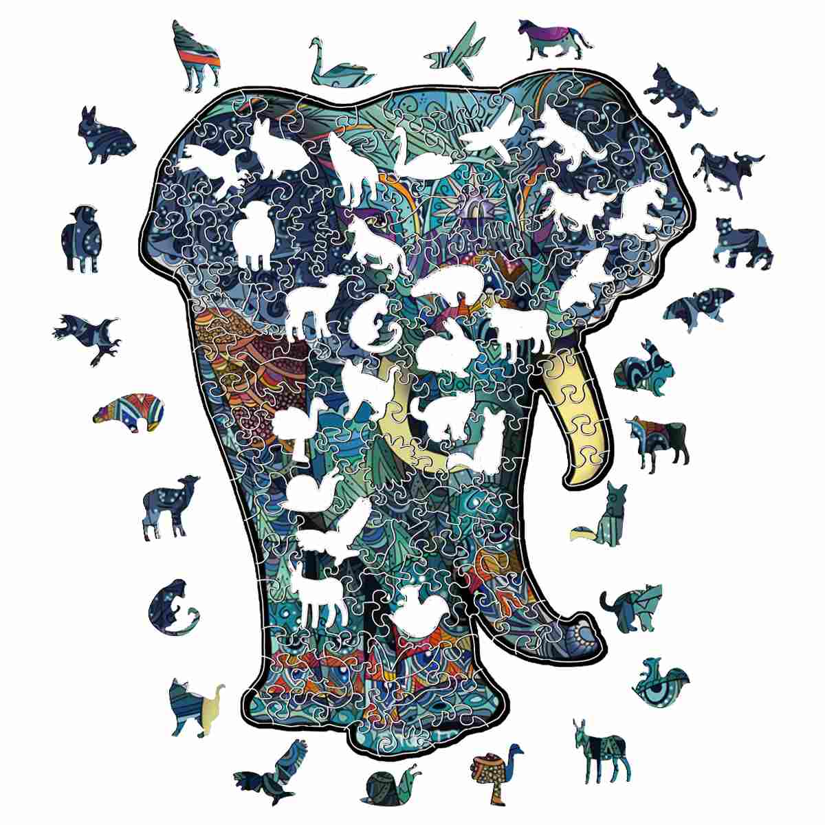 Asian Elephant - Jigsaw Puzzle