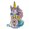 Luna Unicorn - Wooden Jigsaw Puzzle - PuzzlesUp