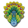Singing Peacock - Wooden Jigsaw Puzzle - PuzzlesUp
